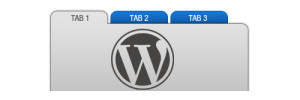 Вкладки для WordPress